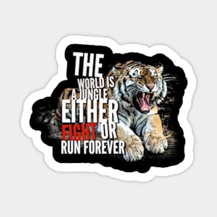 Roaring Tiger Sticker